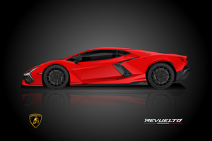 Lamborghini Revuelto Automotive Print