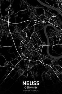 Neuss Germany City Map Print