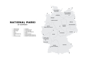 Germany Parks wb landscape