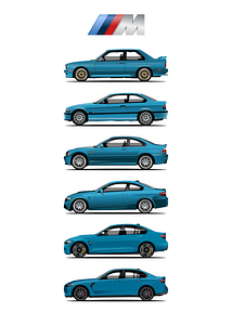 BMW M3 Poster 06