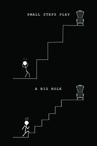 Small Steps Play a Big Role