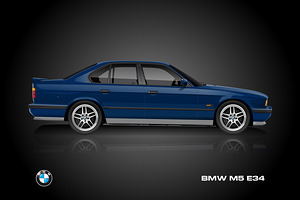 BMW M5 E34 B
