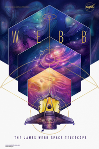 James Webb Telescope NASA Poster