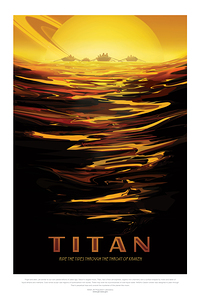 Titan NASA Poster