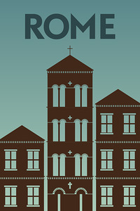 Rome Italy Travel Print