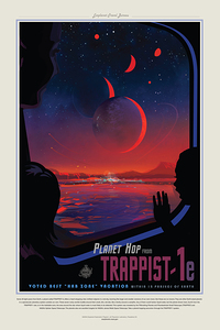 Trappist NASA Poster