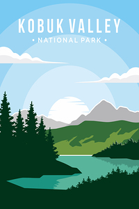 Kobuk Valley National Park Travel Print
