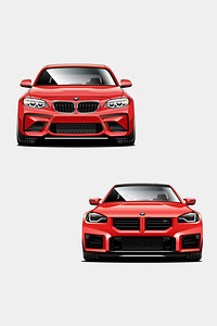 M2 Generation Red Potrait