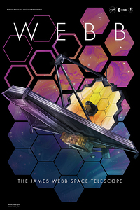 James Webb Telescope NASA Poster