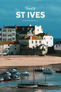 St Ives Cornwall Travel Print