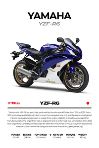 Yamaha YZF R67