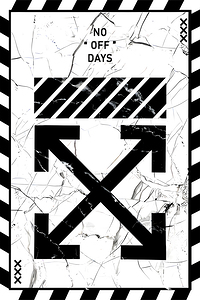 No Off Days Motivational Print