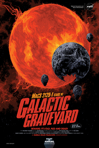 Galactic Graveyard NASA Poster