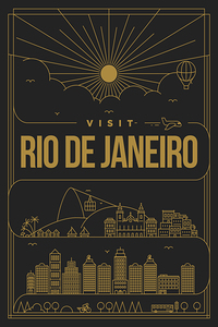 Rio de Janeiro Brazil Travel Print