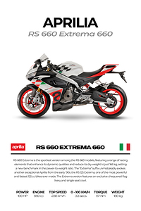 Aprili RS 660 Extrema 6602