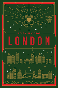 London England Travel Print