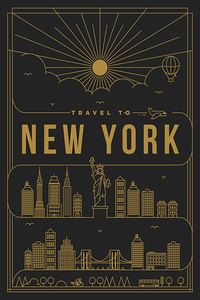 New York City Travel Print