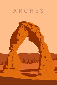 Arches National Park Travel Print