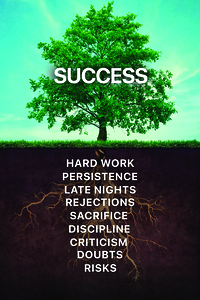 Success Tree Motivational Print