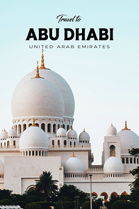 Abu Dhabi UAE Travel Print
