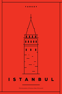 Istanbul Turkey Travel Print