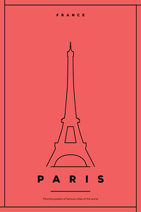Paris France Travel Print