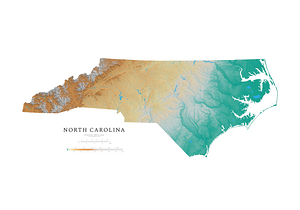 NC 24x36in