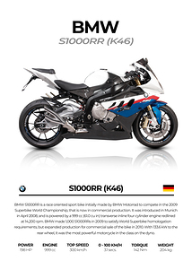 BMW S1000RR K46