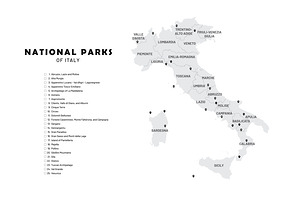 Italy Parks wb landscape