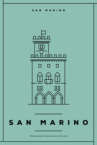 San Marino Travel Print