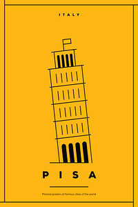 Pisa Italy Travel Print