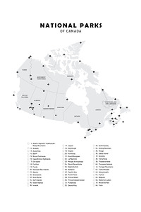 Canada National Parks wb portrait