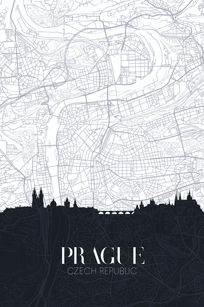 Prague Czech Republic Travel Print