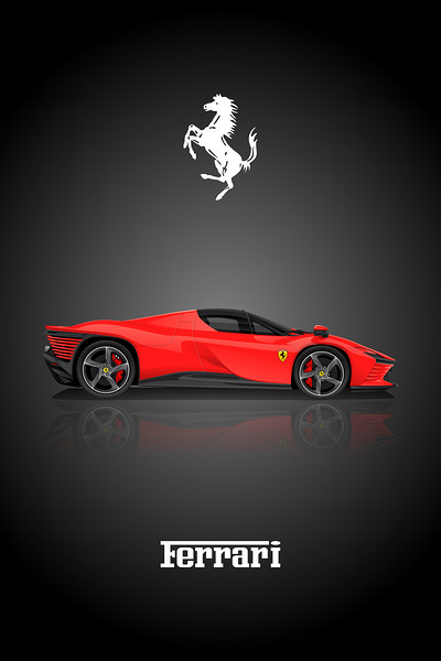 2024 Ferrari Daytona SP3 red A