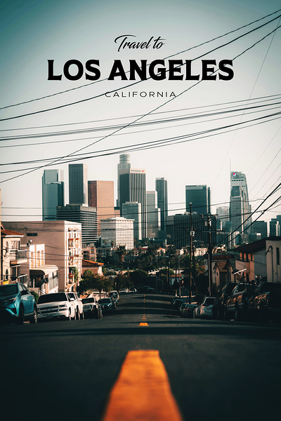 Los Angeles California22 Print