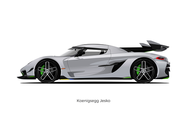 Koenigsegg Jesko 02 Print