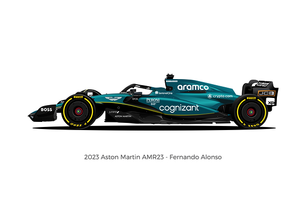 AMR23 Alonso 02 Print