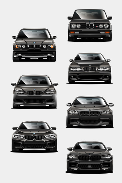 M5 Generation Black Potrait Print