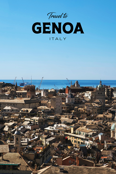 Genoa Italy Print