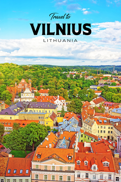 Vilnius Lithuania2 Print