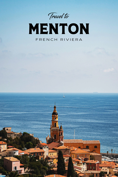 Menton France Print