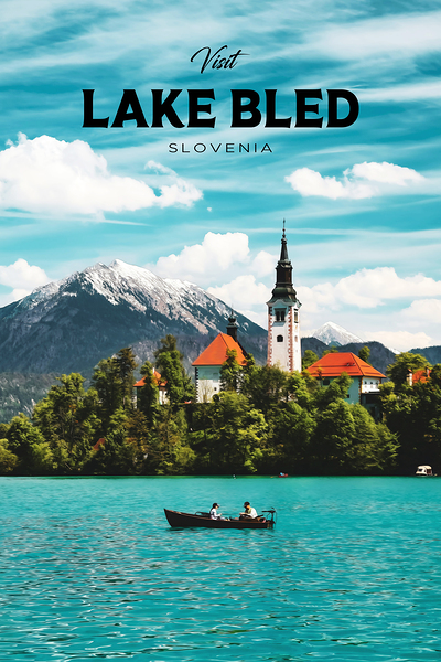 Lake Bled Slovenia Print