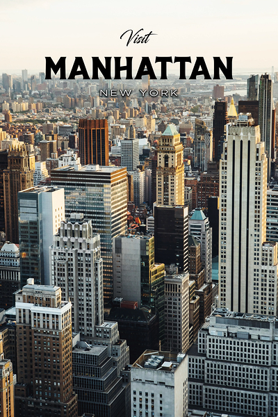 Manhattan New York4 Print