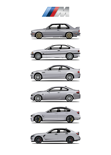 BMW M3 Poster 04 Print