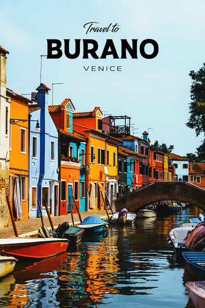Burano Venice Italy4 Print
