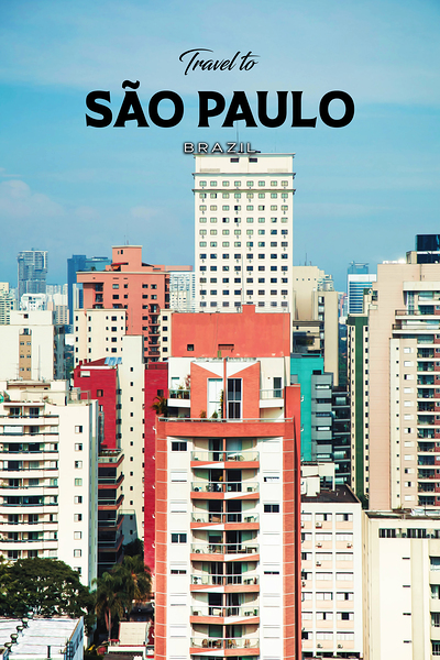 Sao Paulo Brazil11 Print