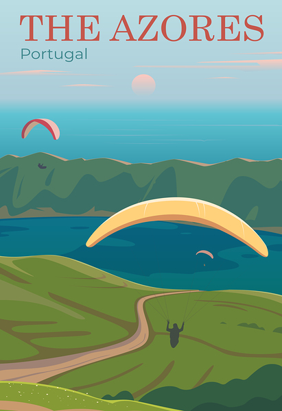 THE AZORES Print