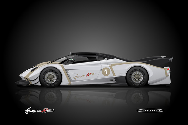 Pagani Huayra R Evo B Print