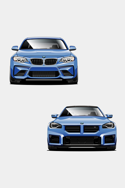 M2 Generation Blue Potrait Print
