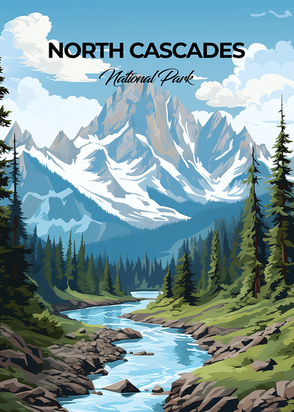 North Cascades2 Print
